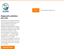 Tablet Screenshot of diagnostic-pollution-des-sols.pro